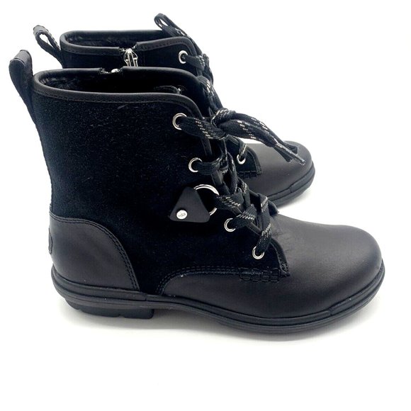 UGG Hapsburg Mixed Leather Hiker Boots - Picture 1 of 5
